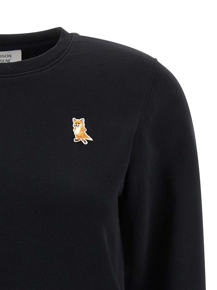 Maison Kitsune Lady Fox Sweatshirt - Black | ff64c9d46e9e1a677e14a7813c1e3c22dc2b5c1e
