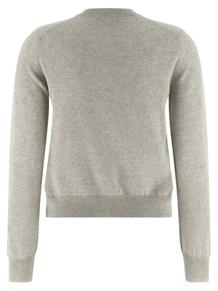 Maison Kitsune Baby Fox Sweaters and Cardigans - Gray | fae358ac8ecbfa552e6ead3cfa88592f6f23b42e