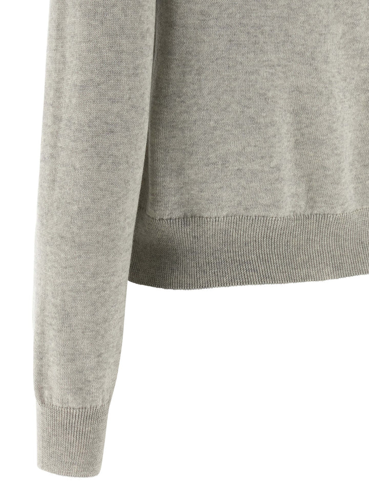 Maison Kitsune Baby Fox Sweaters and Cardigans - Gray | 0c8e6537c7388a6a50bbfaacbb2c9ed76df61854