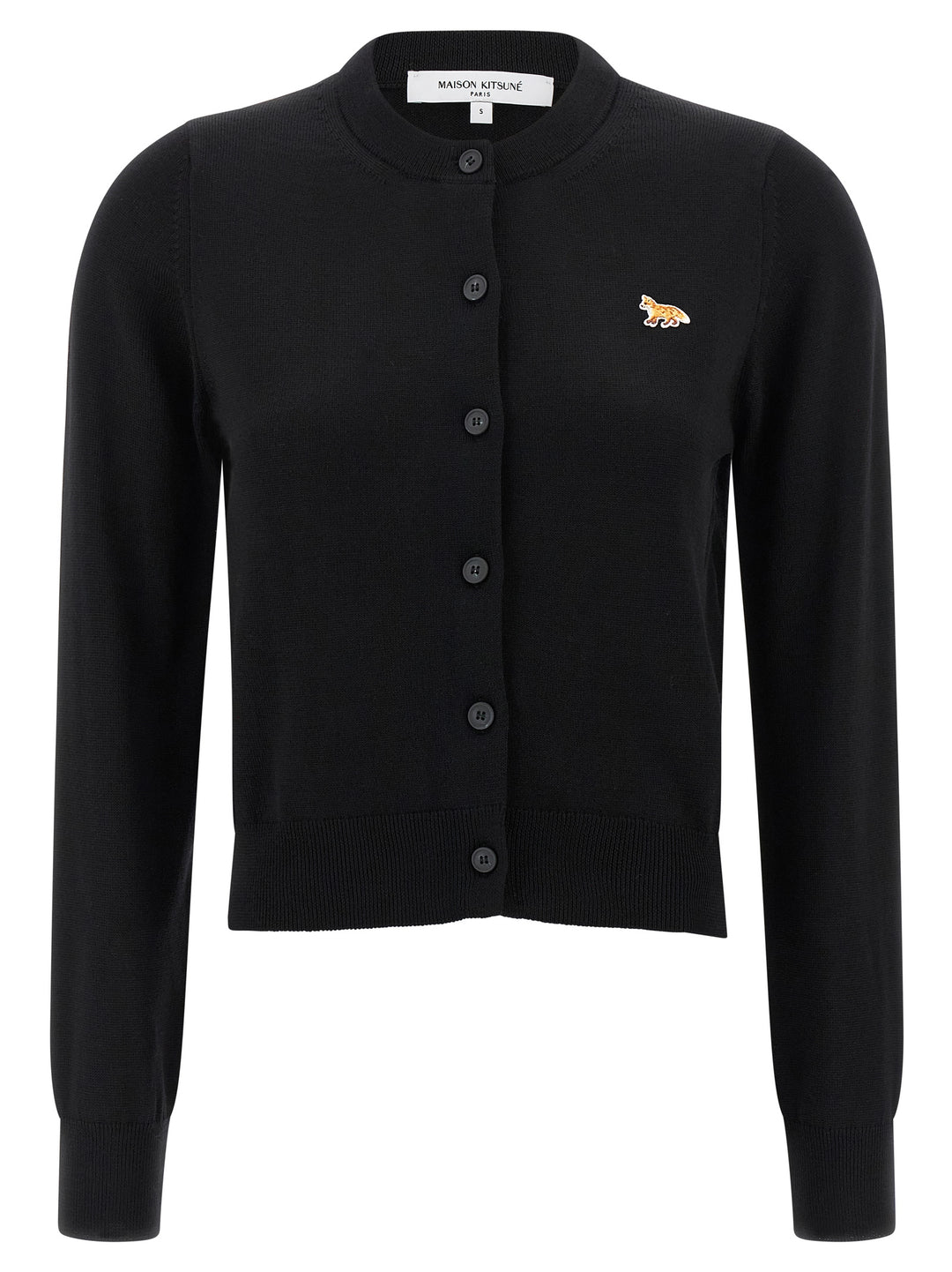 Maison Kitsune Baby Fox Sweaters and Cardigans - Black | 436216e3f61d9442c89eb635ef281278e189f0a8