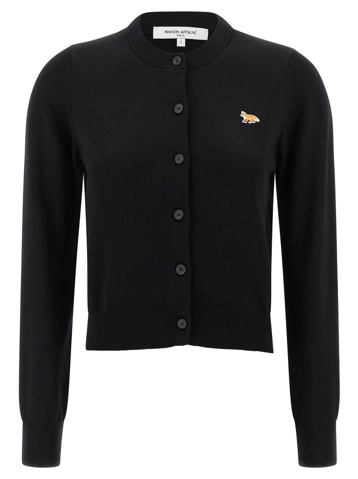 Maison Kitsune Baby Fox Sweaters and Cardigans - Black | 436216e3f61d9442c89eb635ef281278e189f0a8