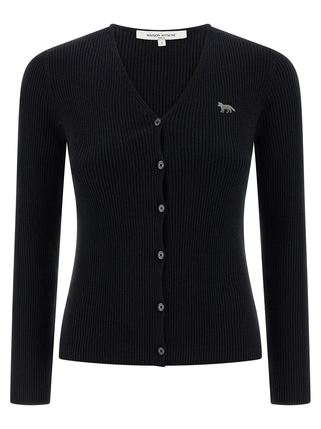 Maison Kitsune Baby Fox Sweaters and Cardigans - Black | 9f86dfcb1eef6160e99a7e5434a2e2c53a04e54f