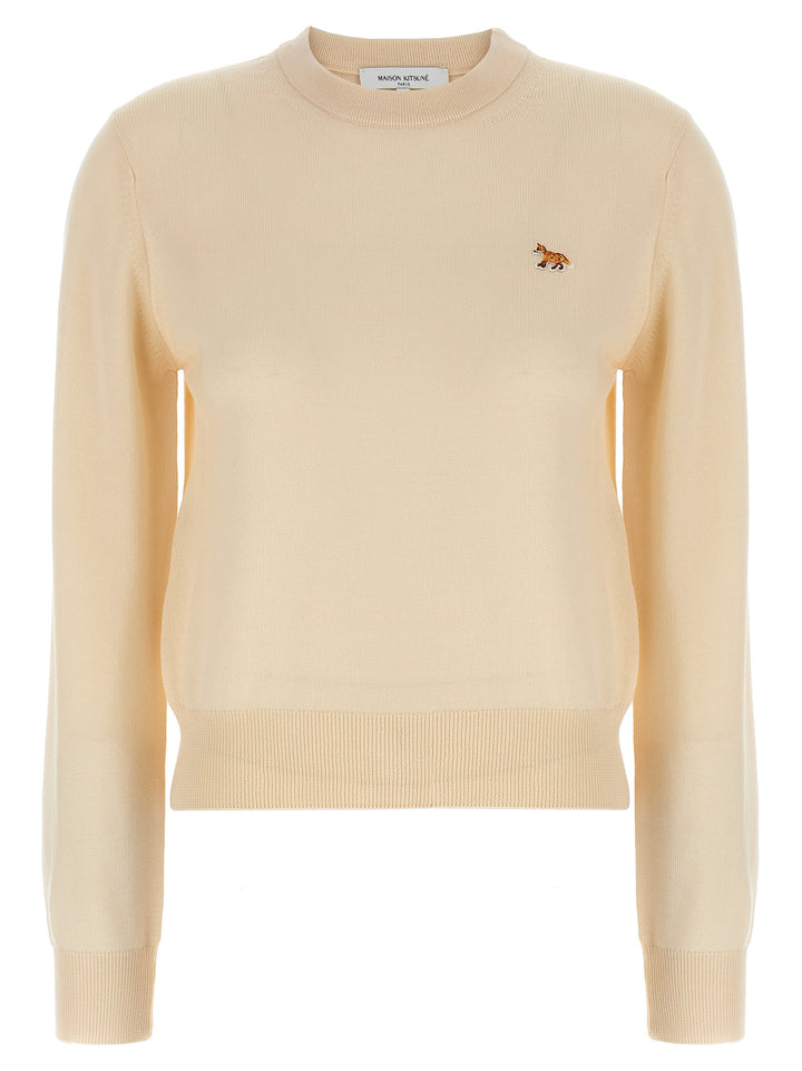 Maison Kitsune Baby Fox Sweaters and Cardigans - Beige | 9fcc751ca04c25da28575b3e3c4a3650645bf3a4