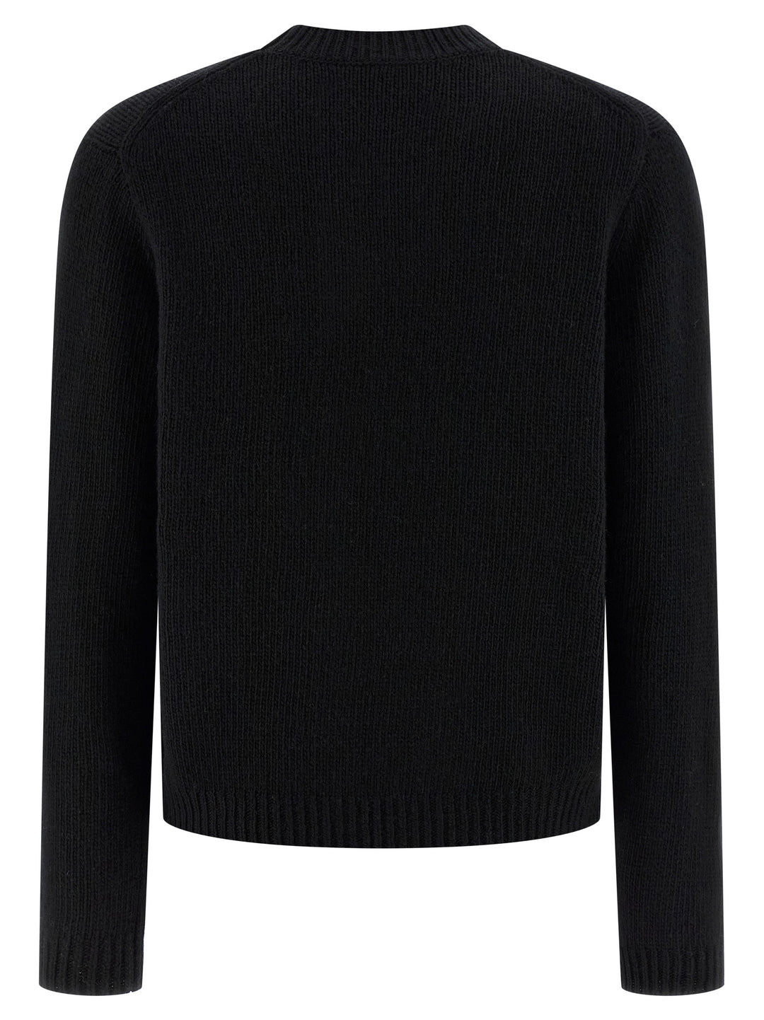 Maison Kitsune Dressed Fox Sweaters and Cardigans - Black | 2798b70fe65d473ad3b0c85901b483eb15766743
