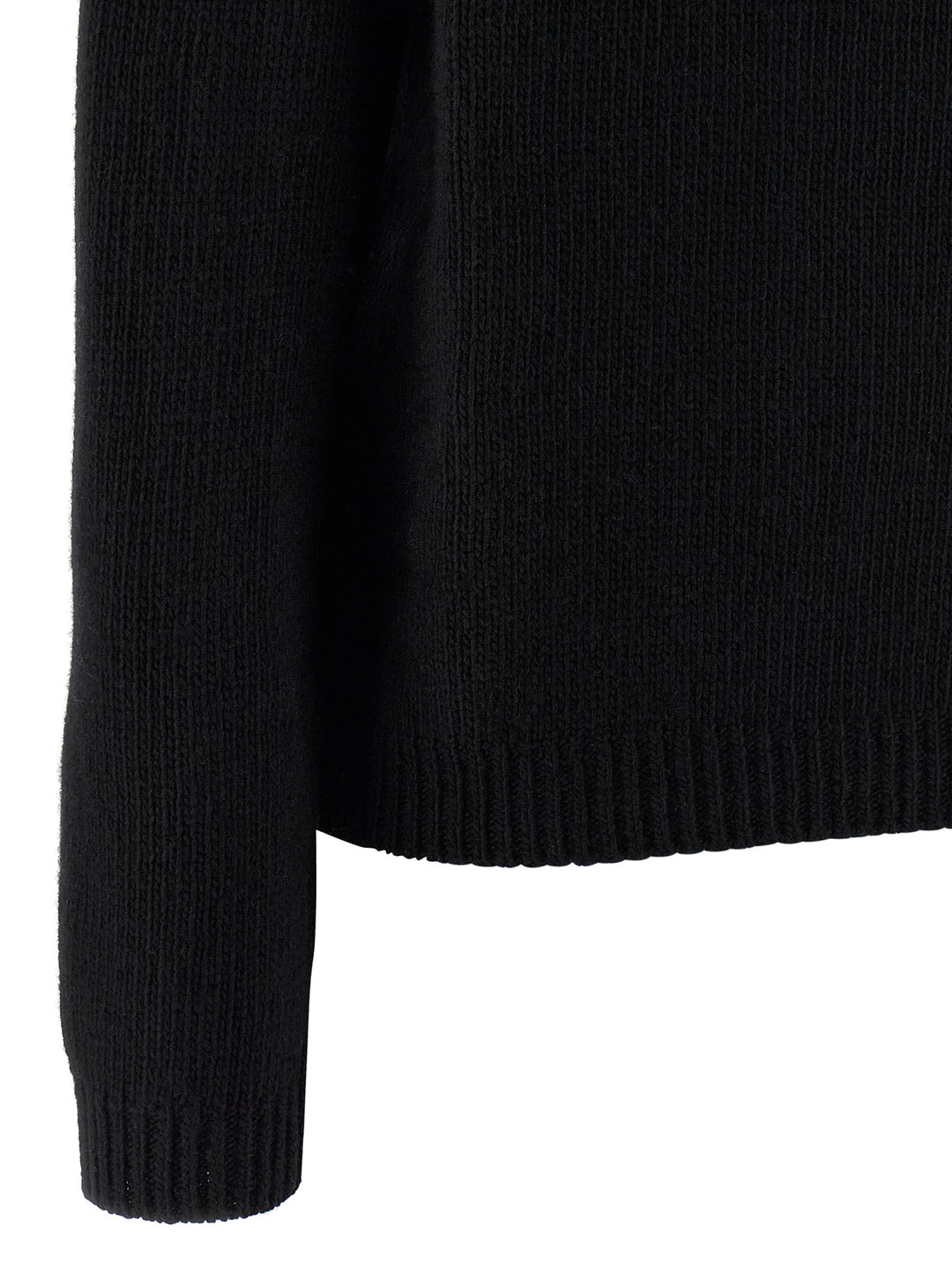 Maison Kitsune Dressed Fox Sweaters and Cardigans - Black | c60871e60793eac5b745f6a89c326c6a5164dc6e