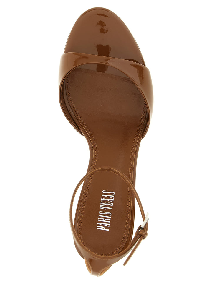 Paris Texas Lidia Sandals - Brown | 8fbb65858356949c7d1b7a7db815229e6b04091c