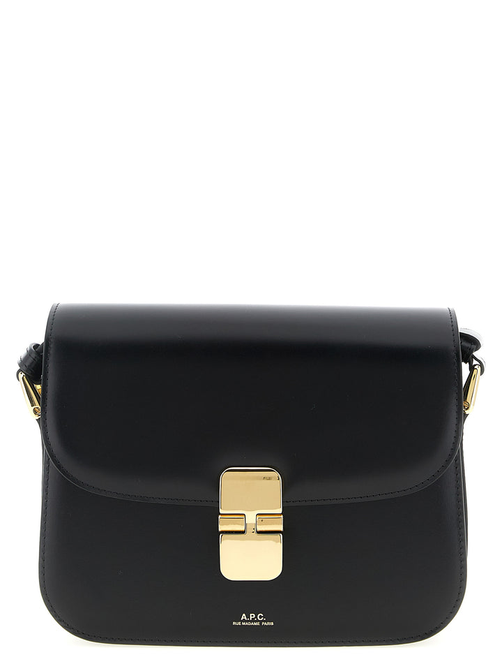 A.P.C. Grace Small Crossbody Bags - Black | 9b204b488e6bc15fc50e22ae19d82a00ee9d6fea