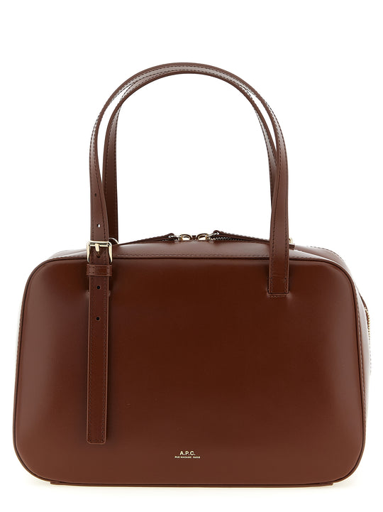 Virginie Box Hand Bags Brown