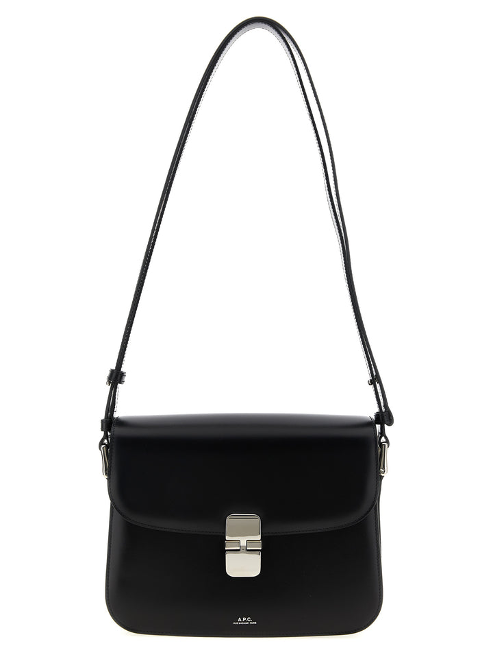 A.P.C. Grace Shoulder Bags - Black | c4cbf5ca5330c6113bdf605f85f36405650f39c2