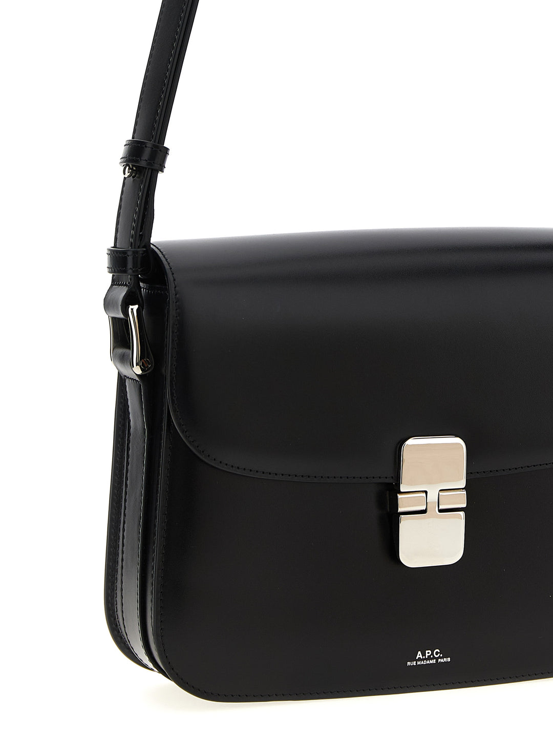 A.P.C. Grace Shoulder Bags - Black | 5da8e7f40af43df3592a0d5a92538df8d82c868b