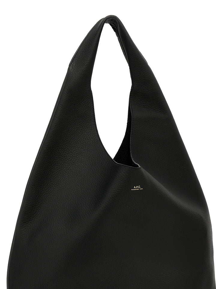 A.P.C. Le Neige Shoulder Bags - Black | e66792ddb6e0365b5858426efa693ae1bca322b9