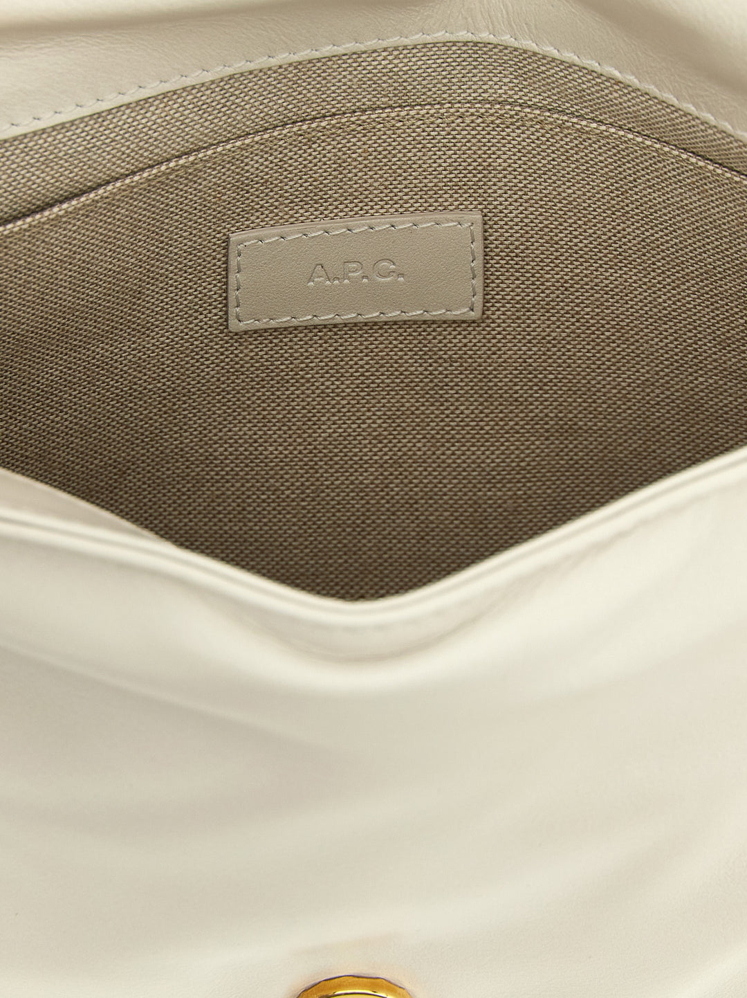A.P.C. Grace Soft Crossbody Bags - White | bd5697b81c72ab0ec5b3151a131336c25a9ea39a
