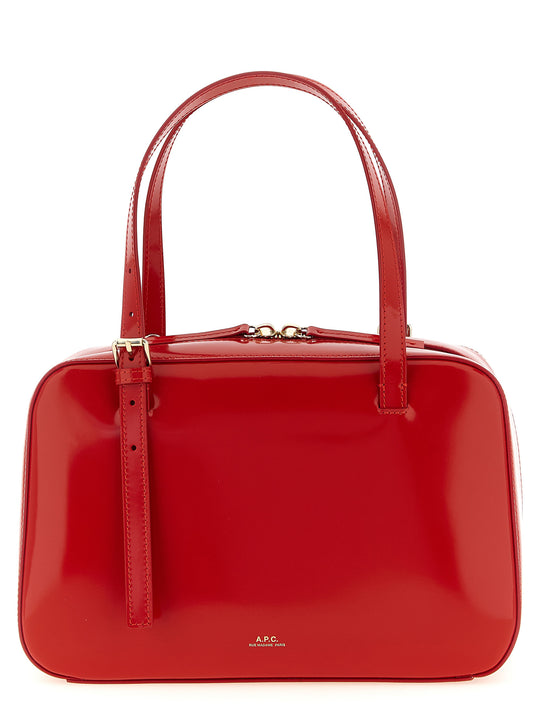 Virginie Box Hand Bags Red