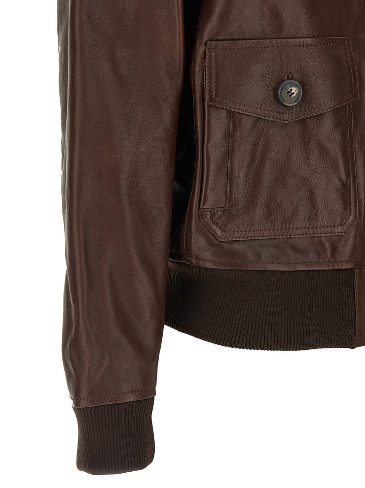 A.P.C. Gaelle Puffer Jackets - Brown | 794f7483f6d41ab5305450d0a3ef7a6623c5146c