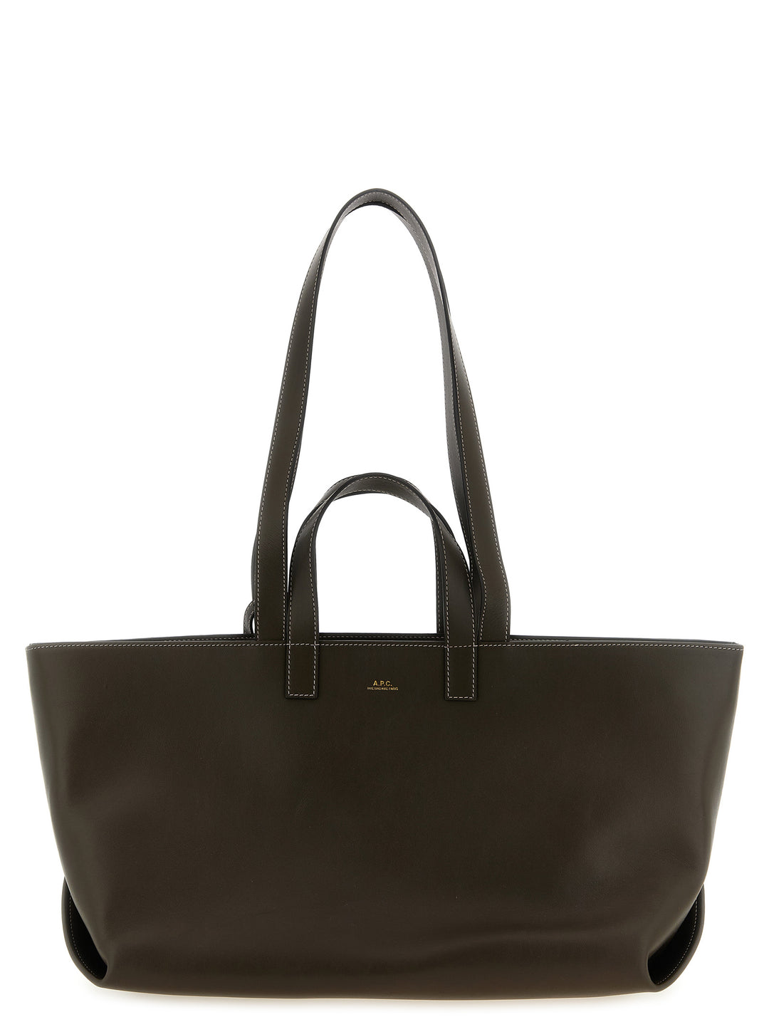 A.P.C. Le Drummer Tote Bag - Brown | 73266e76e504efb40d2e077298013a558bb15f2a