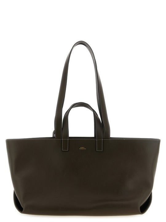 Le Drummer Tote Bag Brown