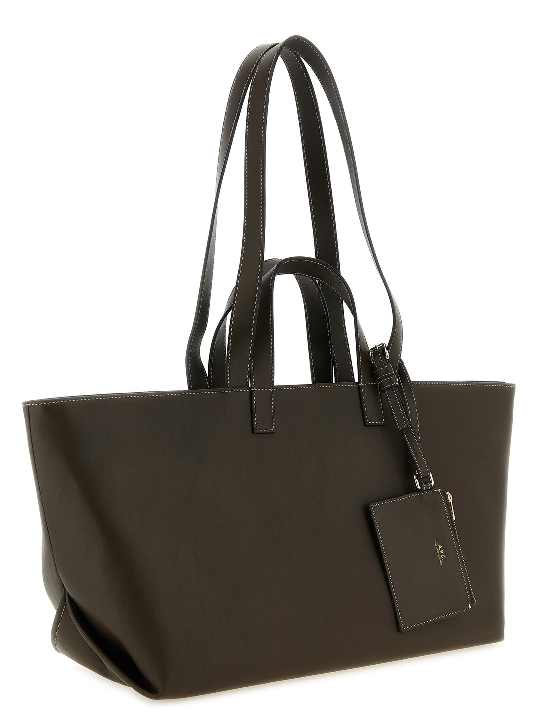 A.P.C. Le Drummer Tote Bag - Brown | 57f2b2f322631a971cbee359918448395acb0378