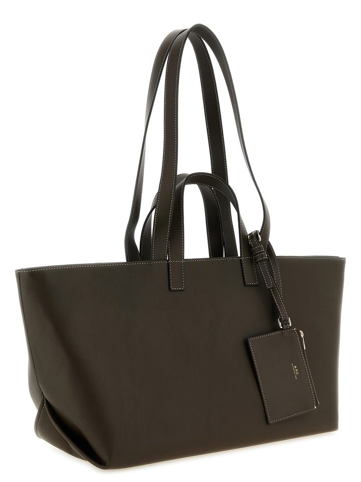 A.P.C. Le Drummer Tote Bag - Brown | 57f2b2f322631a971cbee359918448395acb0378