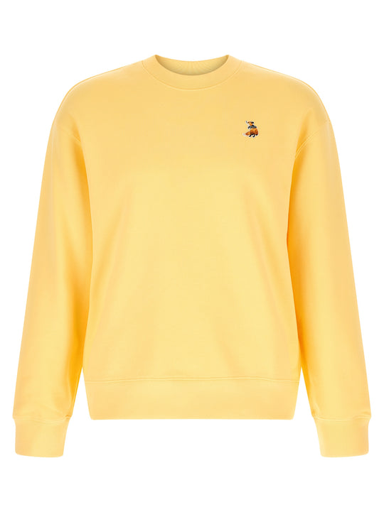 Dreaming Fox Sweatshirt Yellow