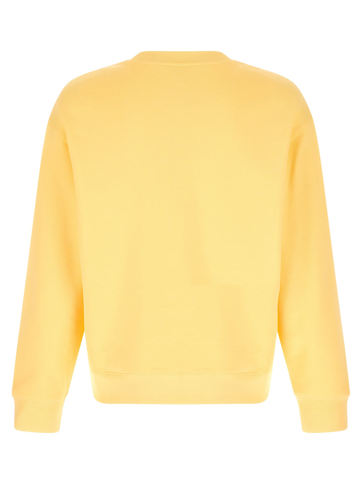 Maison Kitsune Dreaming Fox Sweatshirt - Yellow | b7ee726bf1698d2f3f27df71ab7dab7f97ad9855