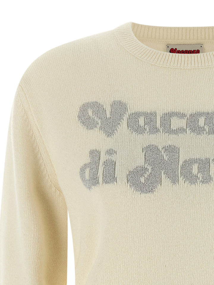 Mc2 Saint Barth New Queen-Vacanze Di Natale Sweaters and Cardigans - White | 4e4c6015c767bbf1b2f1ccf1c89a9a6d89fdf187
