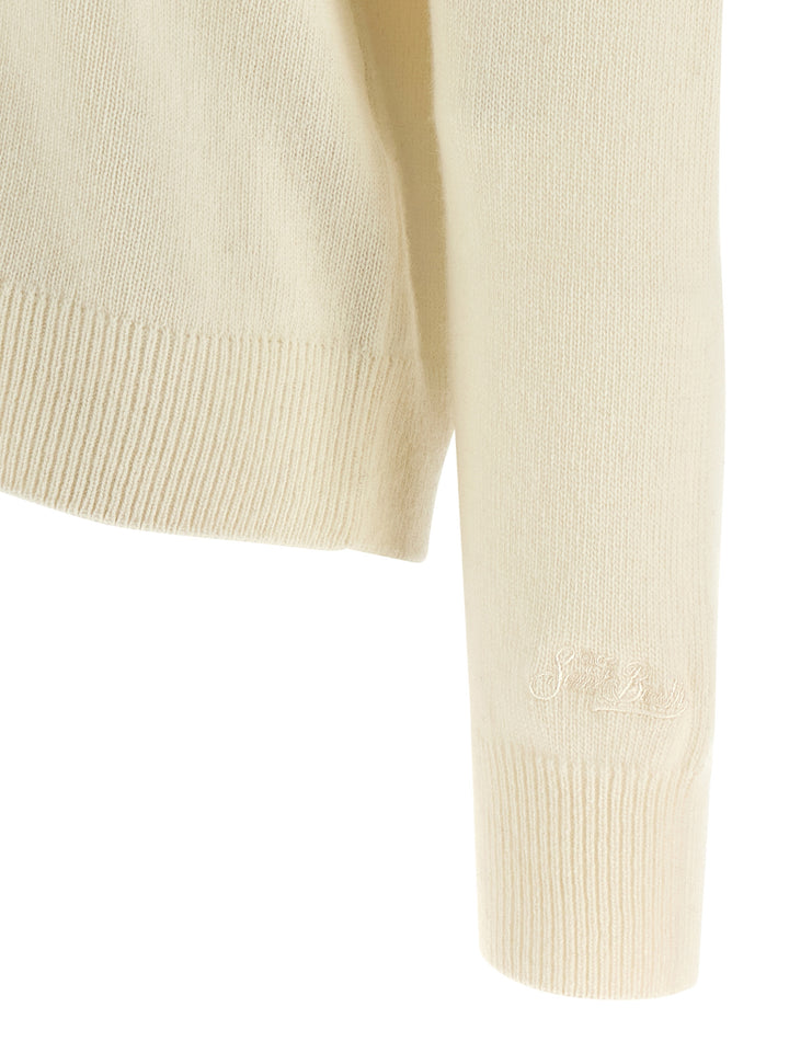 Mc2 Saint Barth New Queen-Vacanze Di Natale Sweaters and Cardigans - White | 4413b6c8fa94984254924948ca3761c23e70ec15