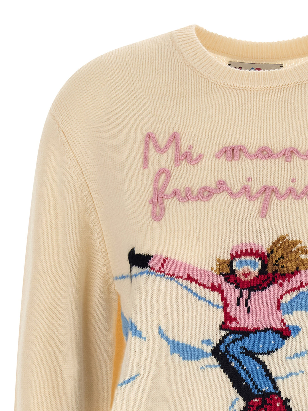 Mc2 Saint Barth New Queen Sweaters and Cardigans - White | f53cdab5fc2a3399954e643c967b9345d71b44b0