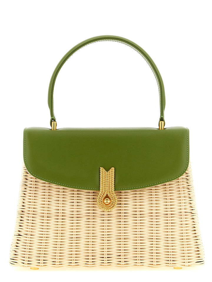 Daniele Amato Queen Rattan Hand Bags - Green | 1d6e6d275b742666bdea64ab9a3ec46662ecdffe