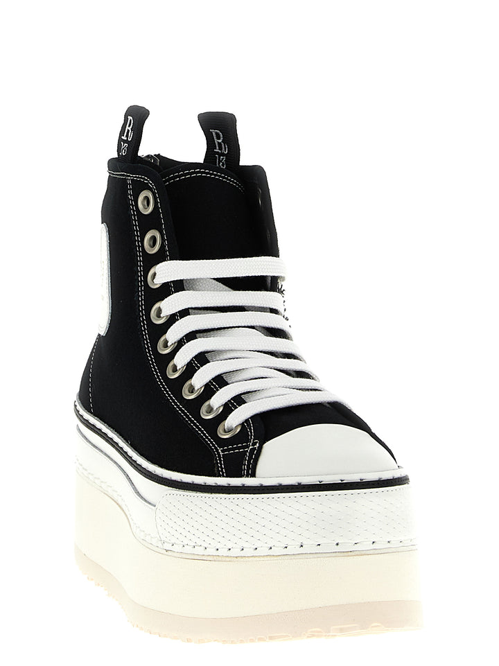 R13 Courtney Sneakers - White/Black | 1e74561ccba6cd43051c8b0dc1928d1ff6e2e326