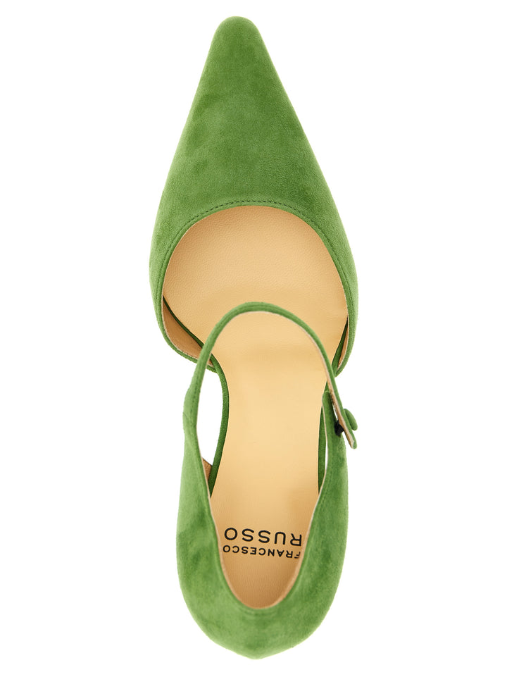 Francesco Russo R1p1005 Pumps - Green | 1337de191a549e98eb8b9f12cfb96899376fccc5