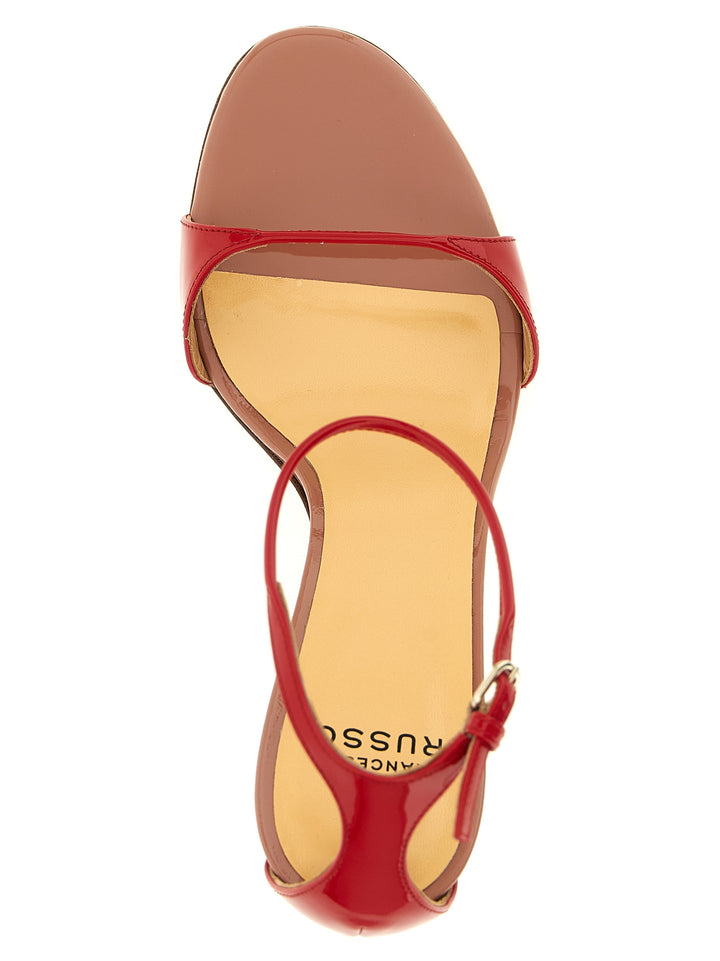 Francesco Russo R1s1023 Sandals - Red | 45cb68e2d9e1975793f07224d4d8f34954c677bc