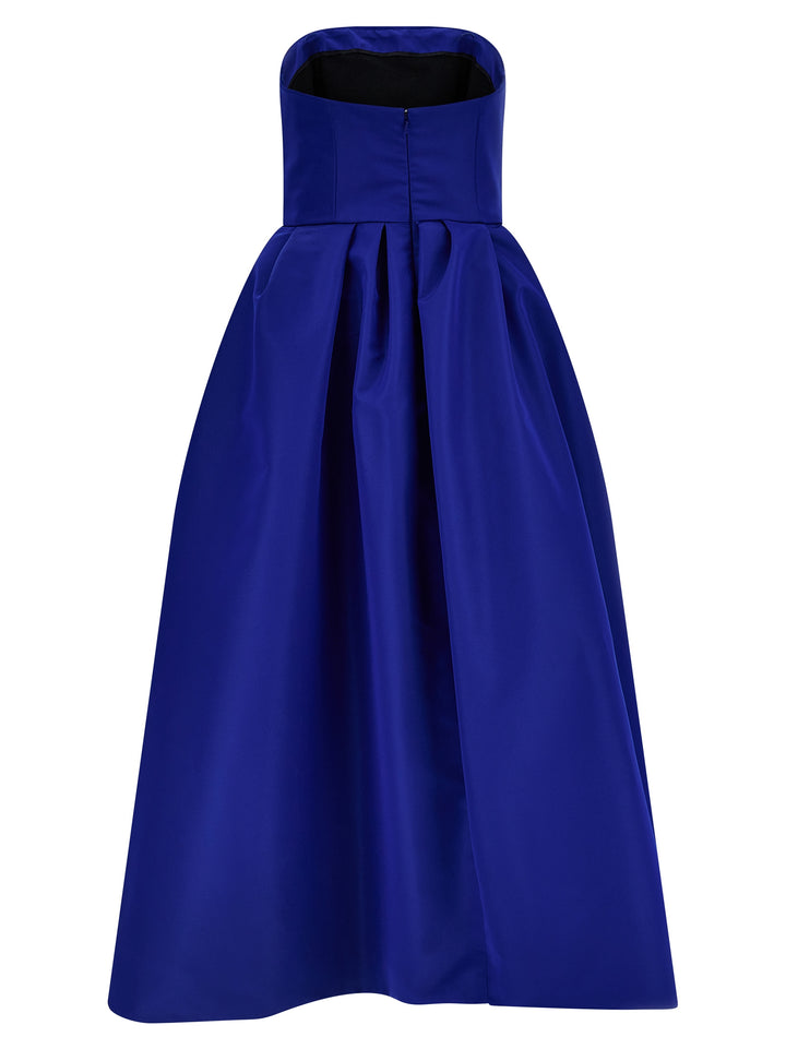 Carolina Herrera Silk Dress Dresses - Blue | 1e6b023fa22de8d7a699c75211b8ea8eee660466