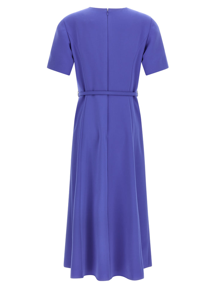 Carolina Herrera Draped Dress Dresses - Blue | 256fe26a090ab4e0f472404c43298b56e0957dde