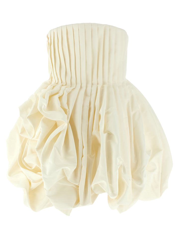 Carolina Herrera Pink Skirt Dress Dresses - White | 64d597deb84cce81139cdf081735c9636aadb350