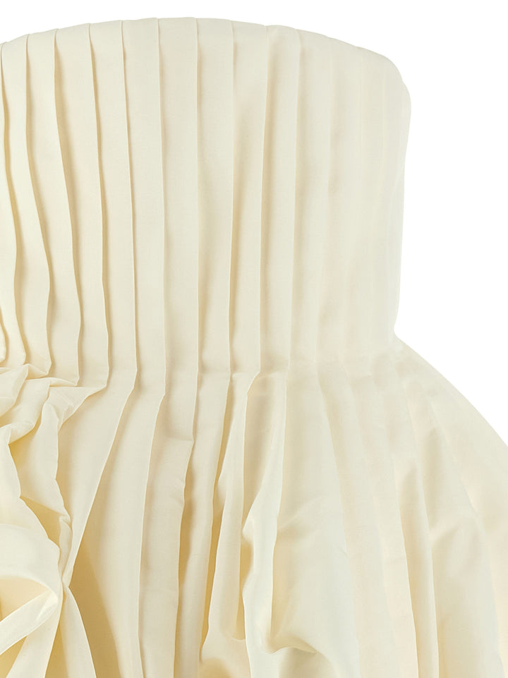 Carolina Herrera Pink Skirt Dress Dresses - White | 2e019a1ee8506d5b7f12b2d785a7f31f82baae75