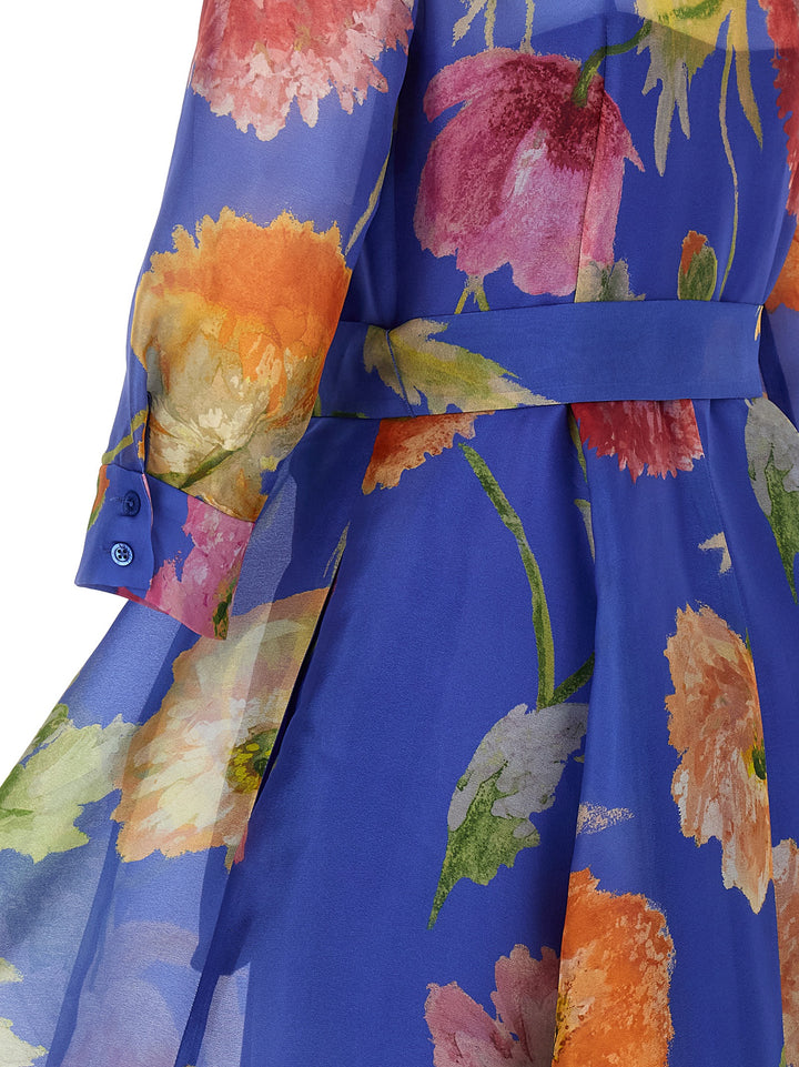 Carolina Herrera Trench Coat Dress Dresses - Blue | 142df0850016e1fd032563c4c0adaa0b7d4df1cc