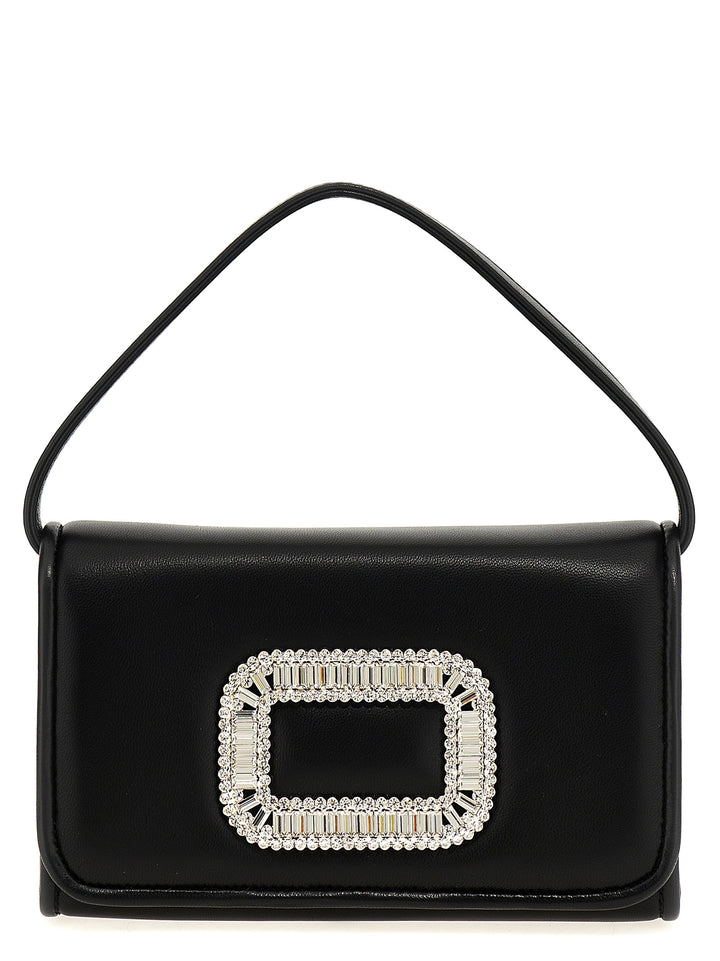 Roger Vivier Pilgrim Micro Hand Bags - Black | ee622c296ca4564142466ce175bc7279357ca1cb