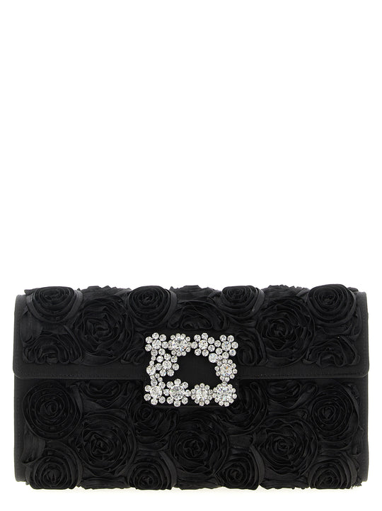 Efflorescence Clutch Black