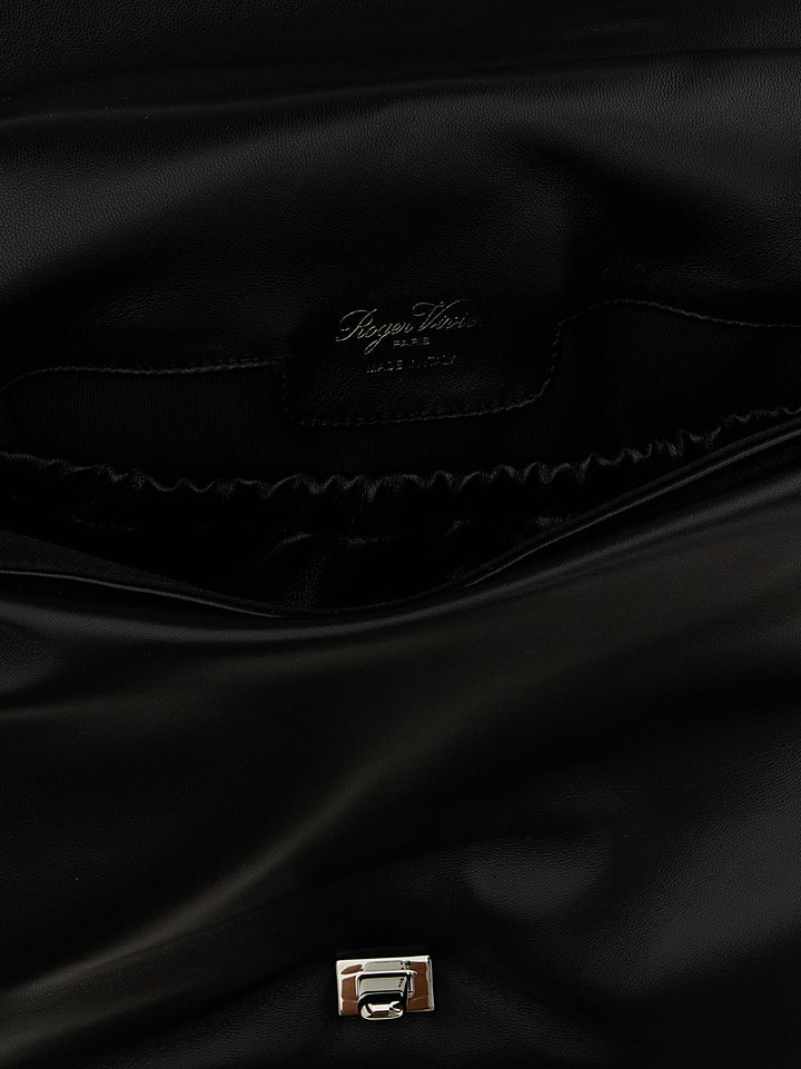 Roger Vivier Viv Shoulder Bags - Black | 088a0165fcae93400290bf4d54c911a50580e7c9