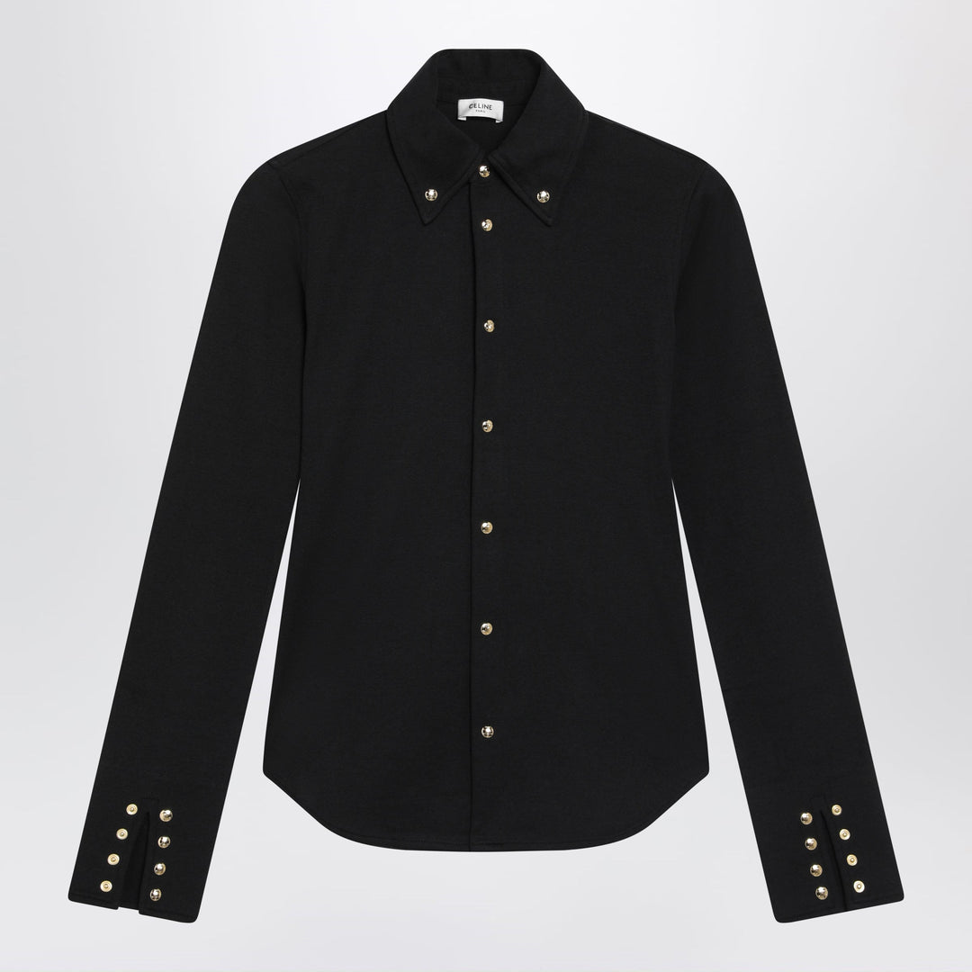 Celine Shirts & Tops - Black | b261dd705d094fd6ff9fc7cd501a52e42604f360