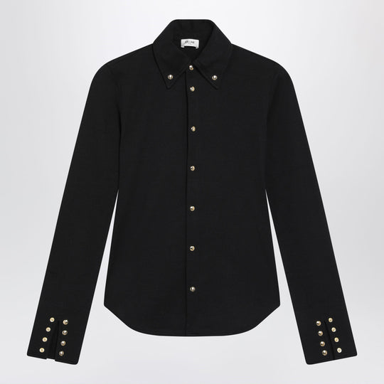 Black Cotton Shirt