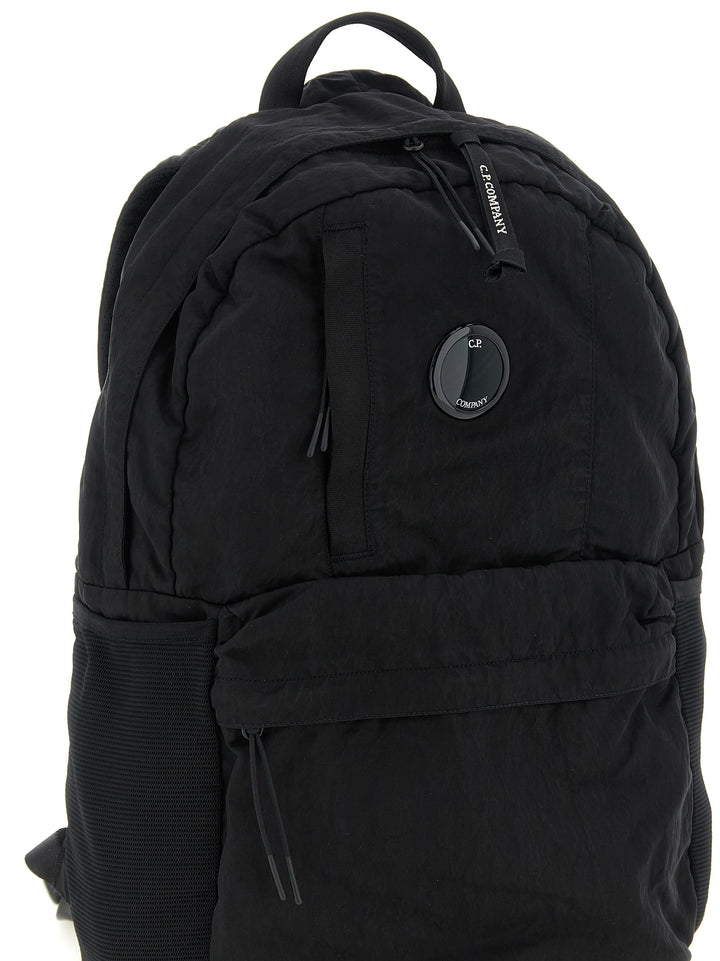 C.P. Company Nylon B Backpack Backpacks & Travels - Black | b44fcf4527711a2219b3d3acca26567b559bfd0b