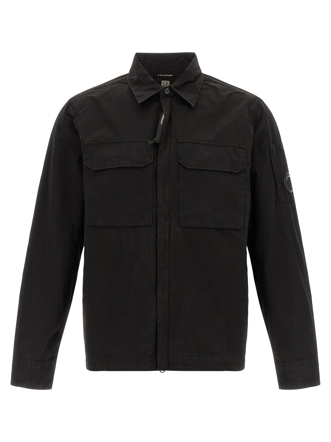 C.P. Company Lens Shirt and Blouse - Black | 79d82748d3718b9382fa6451c24db676f49e2b73