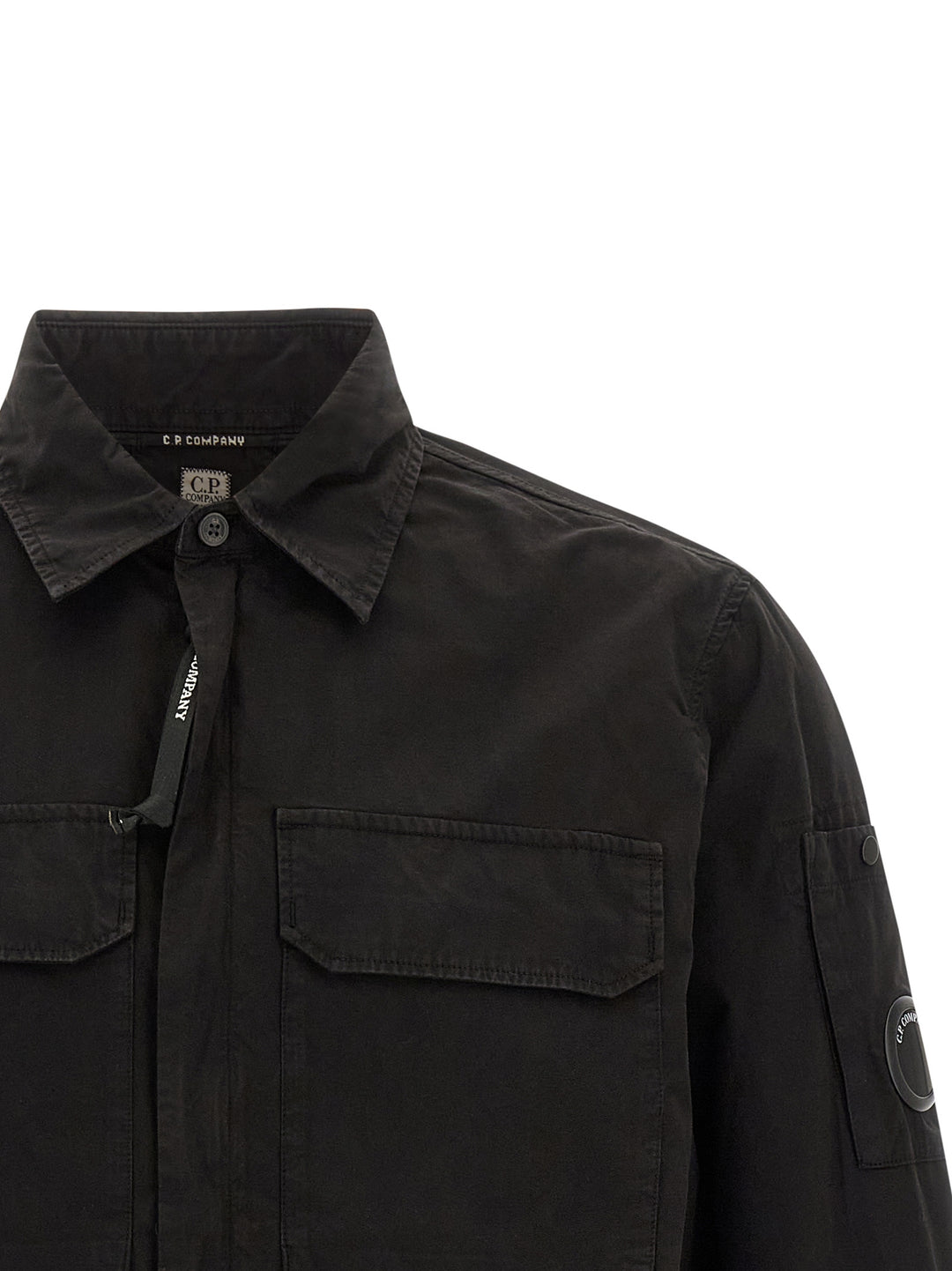 C.P. Company Lens Shirt and Blouse - Black | 5beca3082a62623dc281db482a33d5665b50b3b3