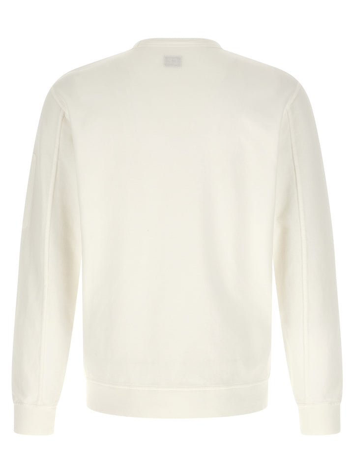 C.P. Company Fleece Sweatshirt - White | 2084d848c6ed387c39ceb67cf1225a1e66649106