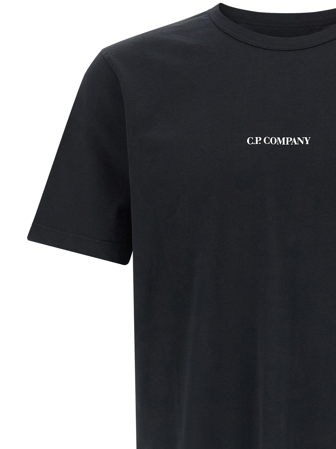 C.P. Company Logo T-shirt - Black | d3d61656877fbf8424b28d00d99e7d9d541b8a17