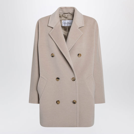Short 101801 Icon Coat In Light Beige