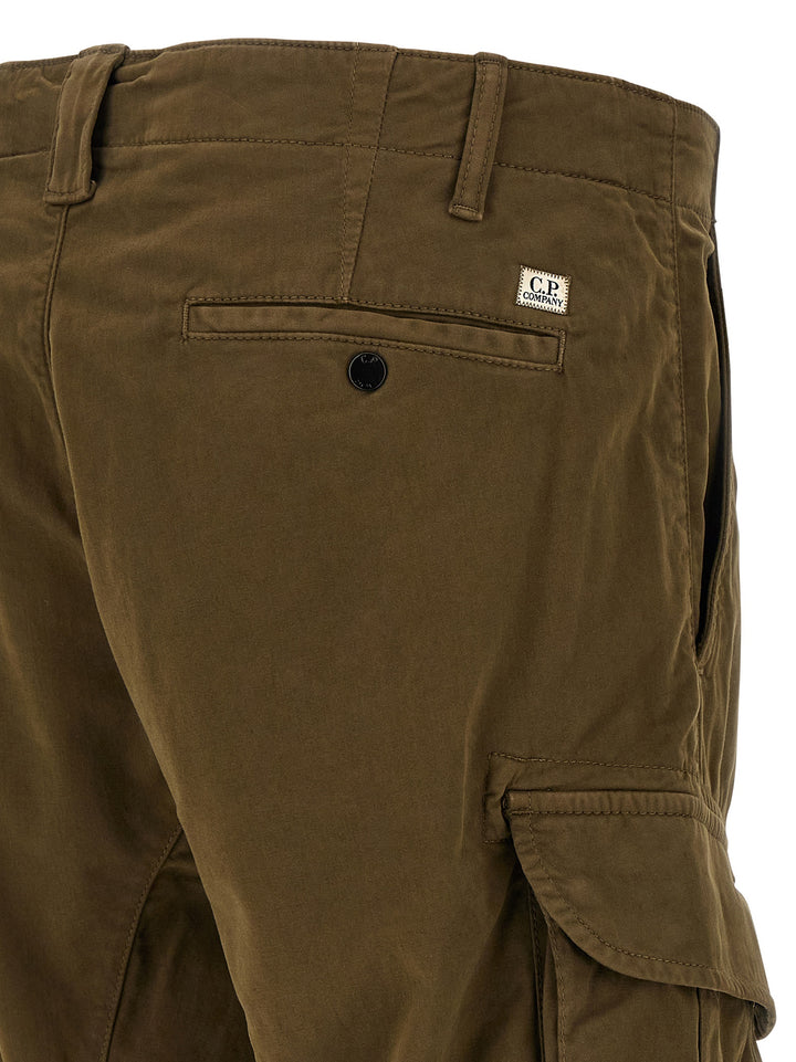 C.P. Company Cargo  Lens Pants - Green | 7556a5c89445d7b771ac40d7e47537bf38da03fb