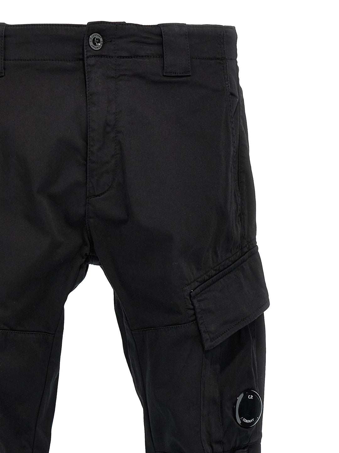 C.P. Company Lente Cargo Pants - Black | 497b44b5f3c1ecb4f27de3edaa7fca7b6d3a8983