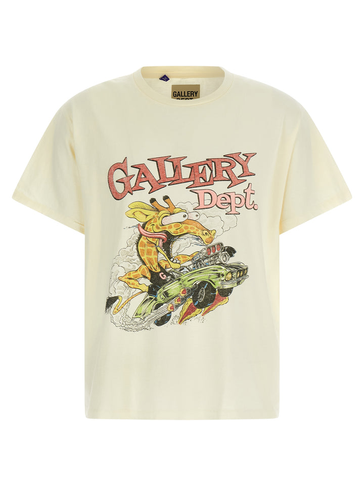 Gallery Dept. Rally T-shirt - Beige | 211486ab3a54eb1858215cc280082d44d200f9cc